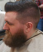 before and after haircut