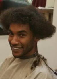 before and after haircut